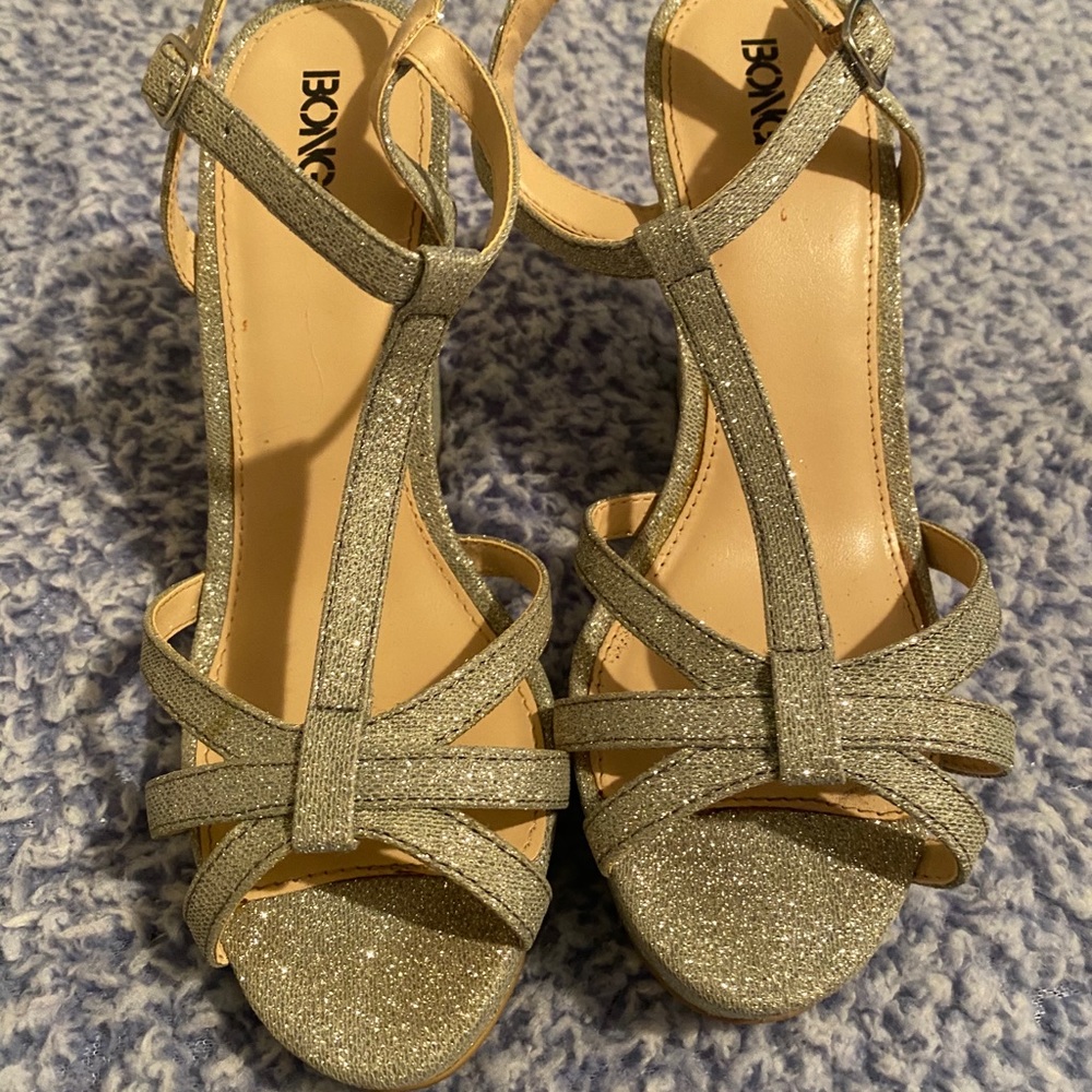 Sparkly wedges